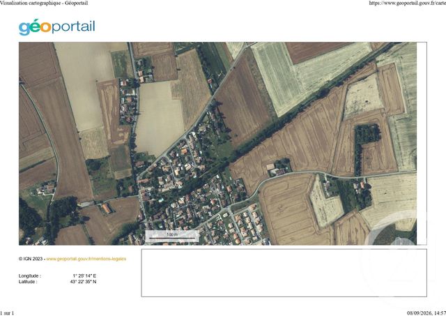 terrain à vendre - 3575.0 m2 - MIREMONT - 31 - MIDI-PYRENEES - Century 21 Act Immobilier